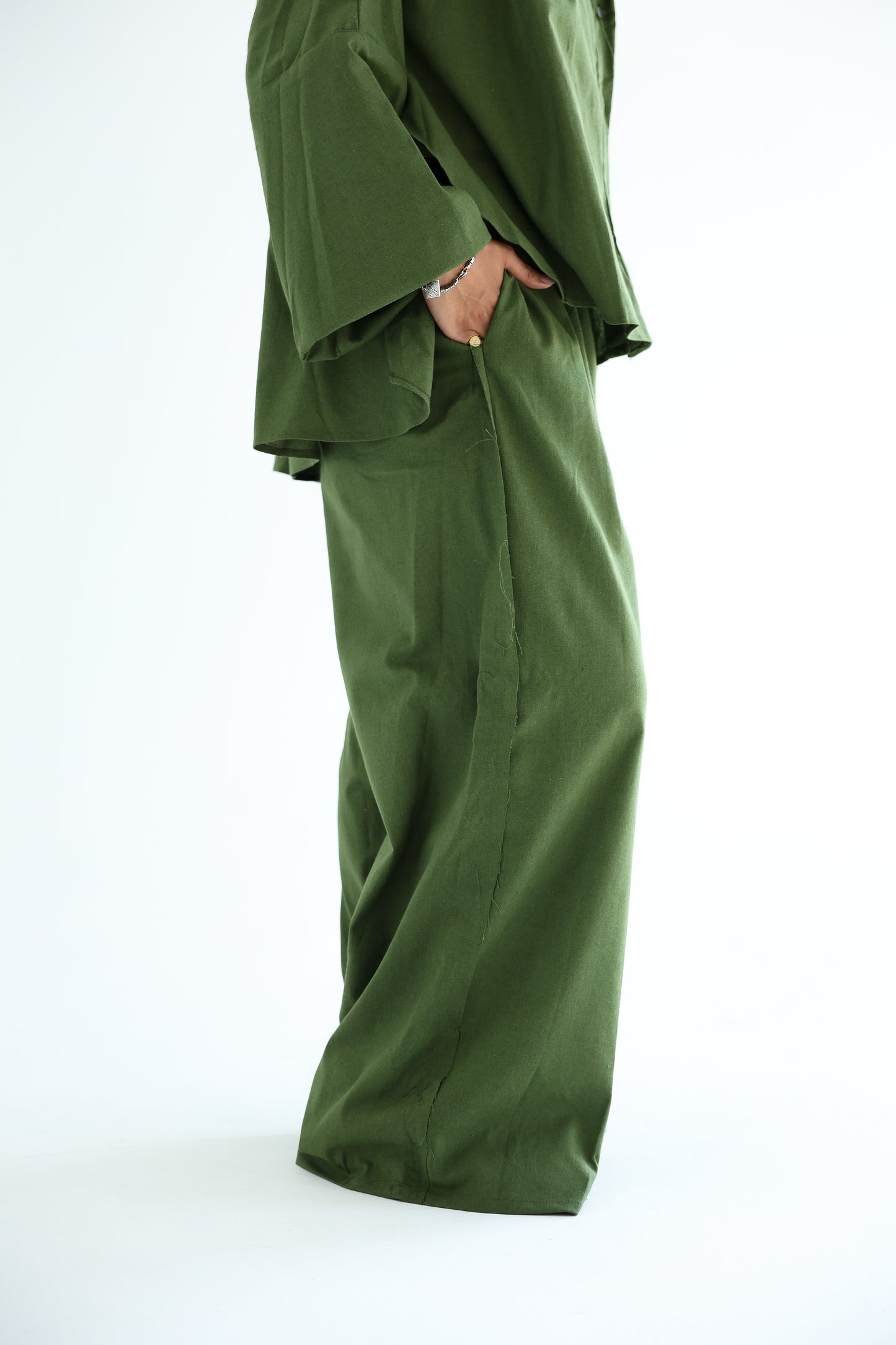 Wide Leg Linen Pants
