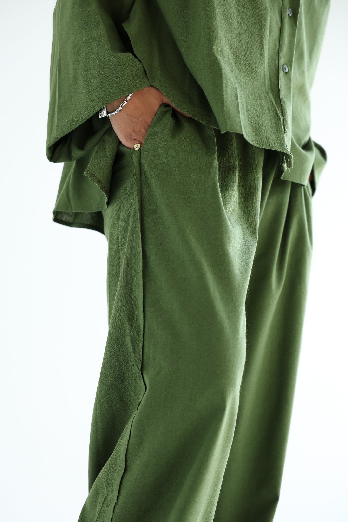 Wide Leg Linen Pants