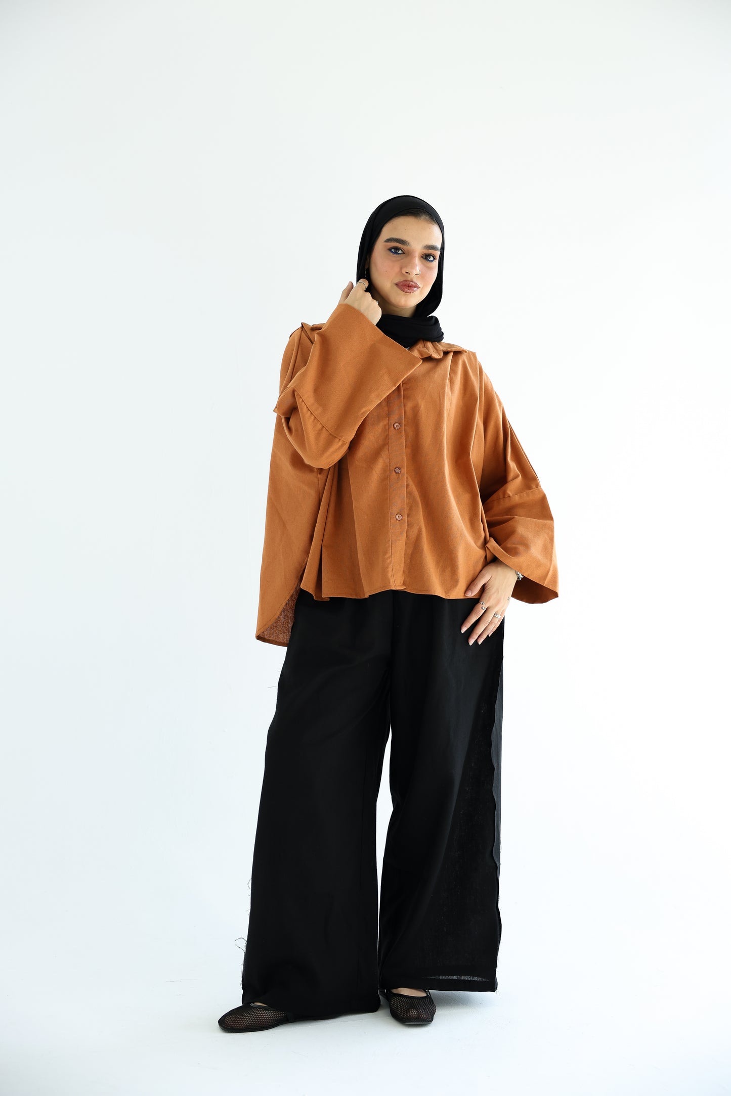 Wide Leg Linen Pants