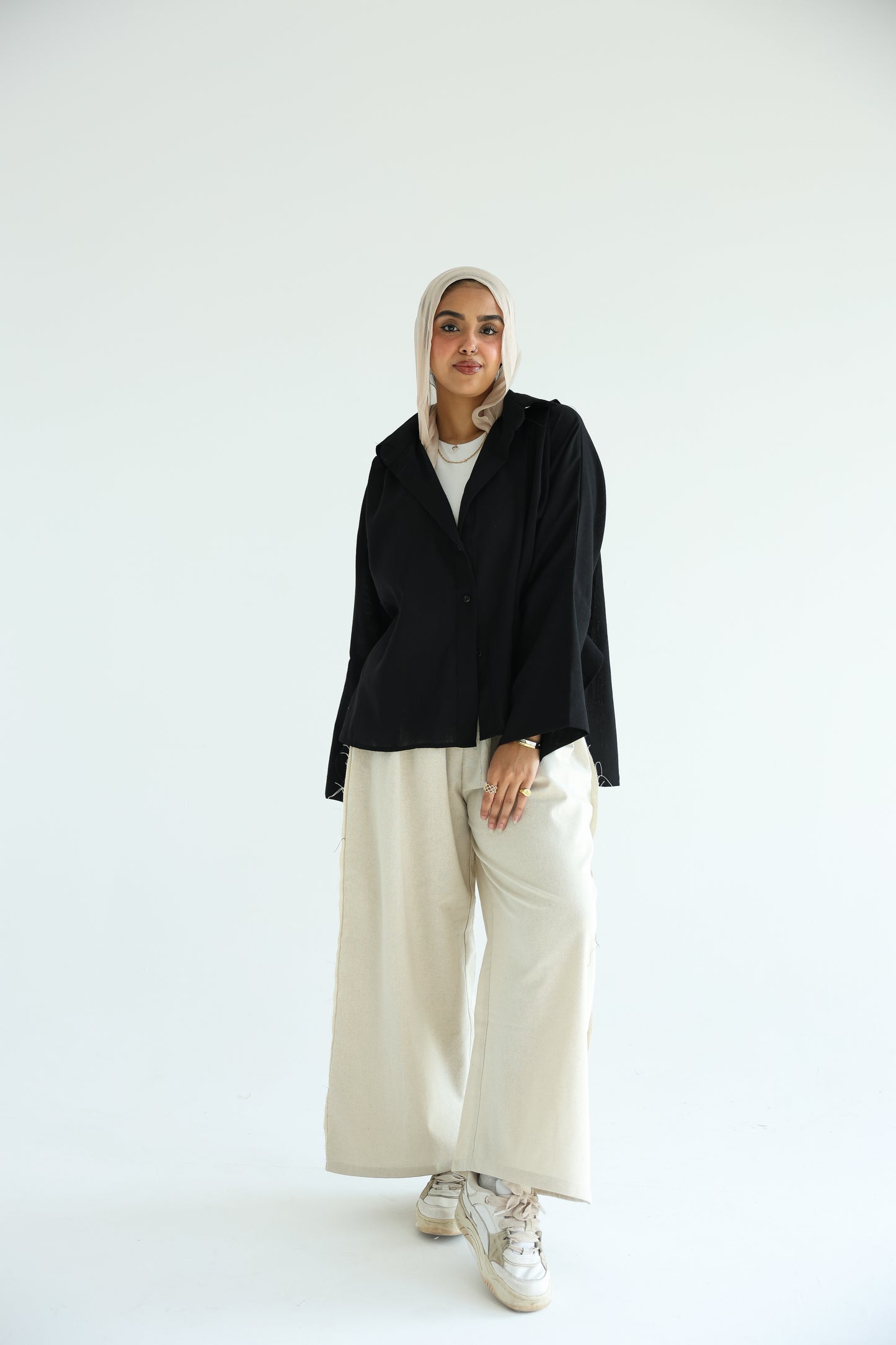 Wide Leg Linen Pants