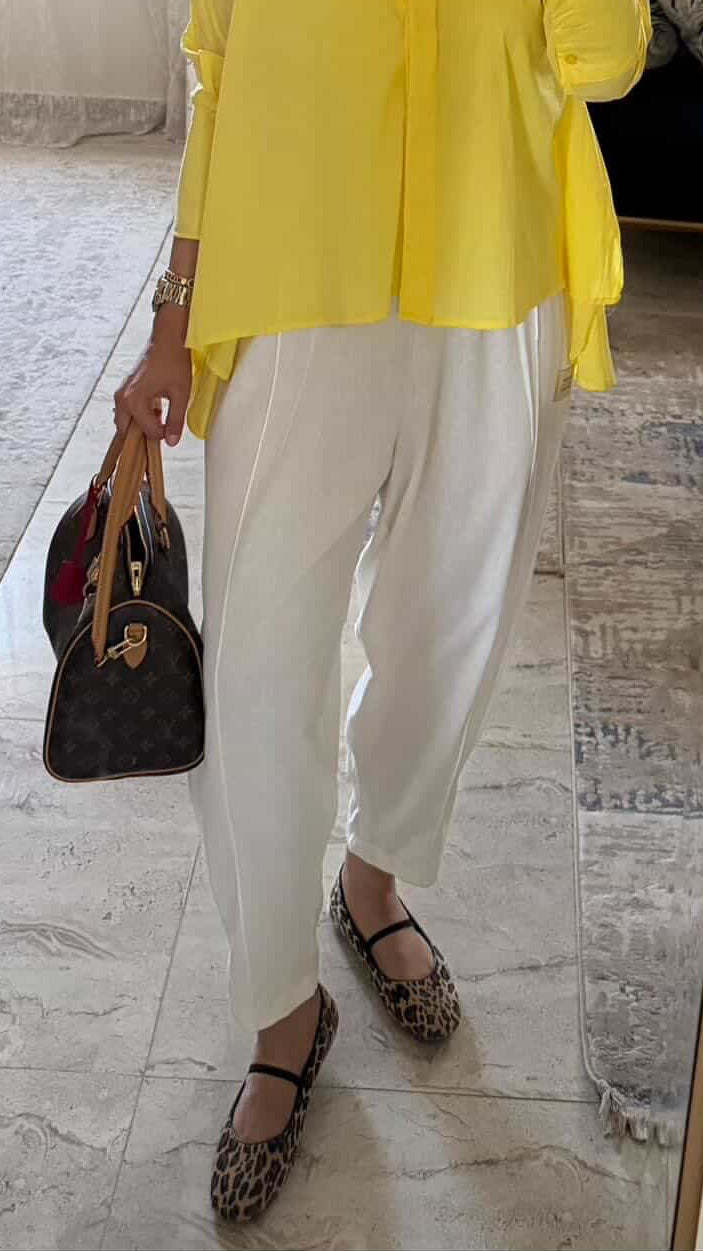 Minimal Linen Pants